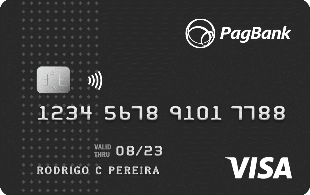 Alguns detalhes do cartão PagBank